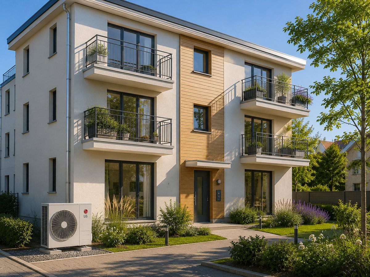 Immeuble équipé d'une pompe à chaleur, valorisation des primes CEE